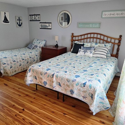 Dennis Port Cape Cod vacation rental - 2nd Bedroom with a Queen and XL Twin bed
