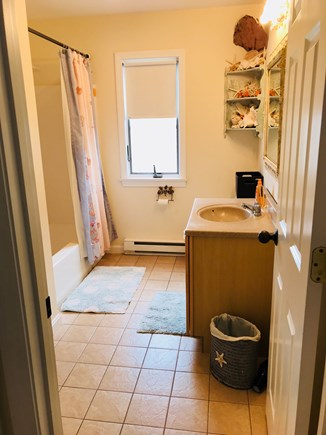 Truro Cape Cod vacation rental - Bathroom washer & dryer & supplies inc. GREAT shower pressure
