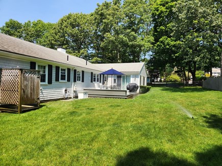 Osterville Cape Cod vacation rental - Outdoor shower and deck