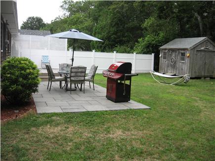 Hyannis Cape Cod vacation rental - PRIVATE Back yard with new patio and new deck