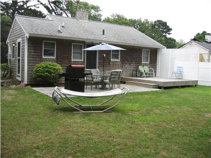 Hyannis Cape Cod vacation rental - Back yard - relax & grill after a day at the beach or shopping