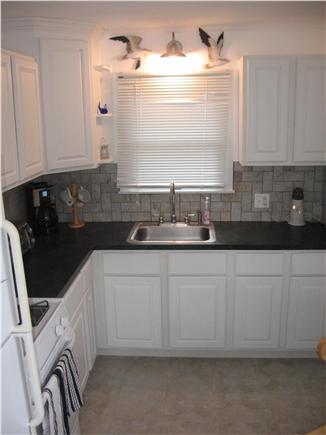 Hyannis Cape Cod vacation rental - IMMACULATE-  kitchen- GAS stove, microwave, toaster oven, coffee