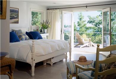 Wellfleet Cape Cod vacation rental - Master Bedroom opens right to the Sea