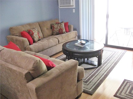 Brewster/ Ocean Edge Resort Cape Cod vacation rental - Loveseat, QN sofabed & AC with deck overlooking golf course & BBQ