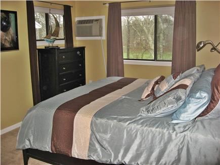 Brewster/ Ocean Edge Resort Cape Cod vacation rental - Watch your Flat Screen 40'' LCD TV from the huge, cozy Bed.