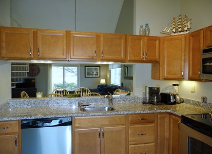 Ocean Edge, Brewster Cape Cod vacation rental - Kitchen leads to dining room