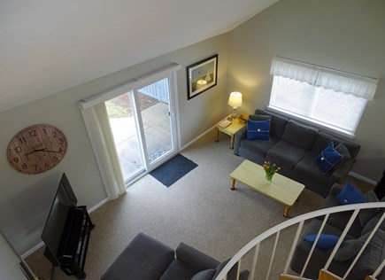 Ocean Edge, Brewster Cape Cod vacation rental - Spiral staircase view from above
