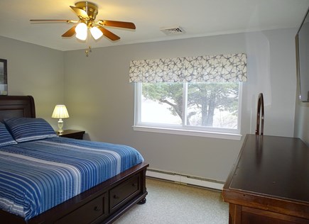 Ocean Edge, Brewster Cape Cod vacation rental - Queen master bedroom with TV