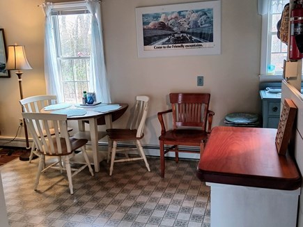 Eastham Cape Cod vacation rental - Kitchen sitting area view