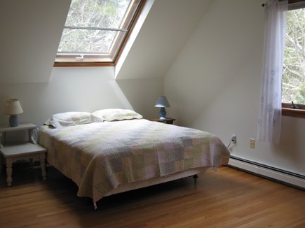 Wellfleet Cape Cod vacation rental - Master bedroom with skylight