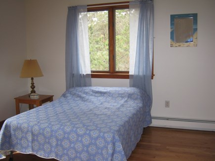 Wellfleet Cape Cod vacation rental - Upstairs bedroom with queen bed and bunk beds