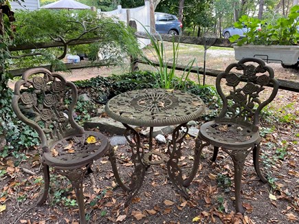 Walk to Wellfleet Ctr. Cape Cod vacation rental - Quiet intimate spot next to goldfish pond.