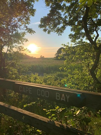 Orleans Cape Cod vacation rental - Sunset view from the Bike Path