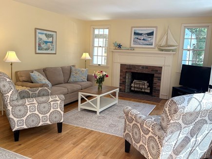 Orleans Cape Cod vacation rental - Sunny living room.