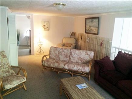 Yarmouth Port Cape Cod vacation rental - TV/Game area on the Lower level