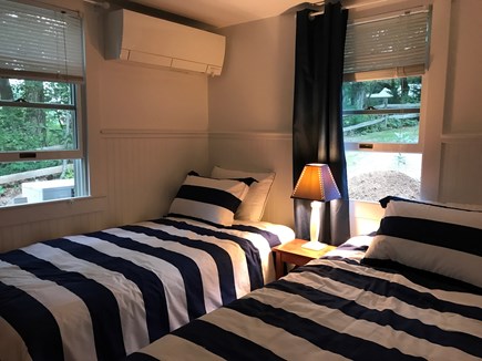 Orleans Cape Cod vacation rental - Cozy second bedroom with twin beds, A/C and comfy quilts.
