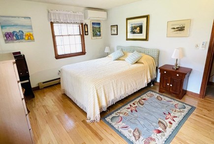 Harwich Cape Cod vacation rental - Queen bedroom with large closet, double dressers, TV