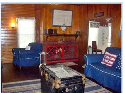West Harwich Cape Cod vacation rental - Living room and dining room entrance