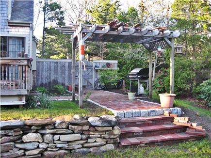 Harwich Center Cape Cod vacation rental - backyard patio with gas grill