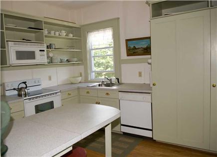 Orleans Cape Cod vacation rental - Back kitchen, with all the amenities, opens to a screen porch