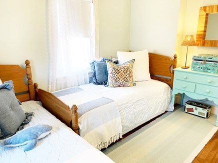 Barnstable Cape Cod vacation rental - Bright & cheery 2 twin beds. Books, games & pirates treasure box