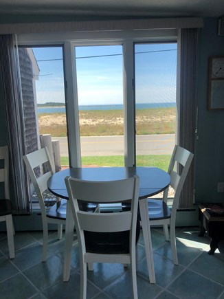 Wellfleet Cape Cod vacation rental - Breakfast nook overlooking Mayo Beach