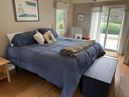 West Chatham Cape Cod vacation rental - Bedroom with King Bed and work space