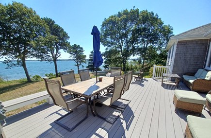 Orleans Cape Cod vacation rental - Spacious deck for lots of fun.
