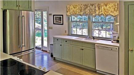 Orleans Cape Cod vacation rental - Partial kitchen view looking out the sunny doorway