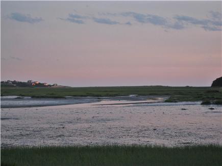 South Wellfleet Cape Cod vacation rental - Along the path at low tide