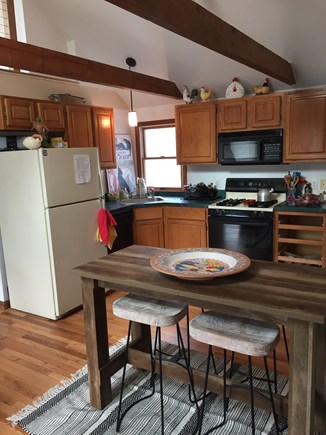 Provincetown Cape Cod vacation rental - Kitchen and Dining table