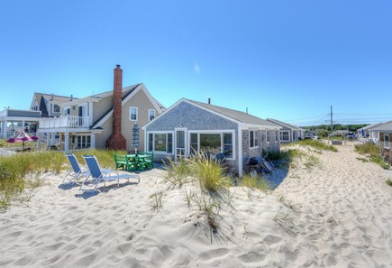 East Sandwich Cape Cod vacation rental - Nothing between you and Cape Cod Bay but sand and dune.