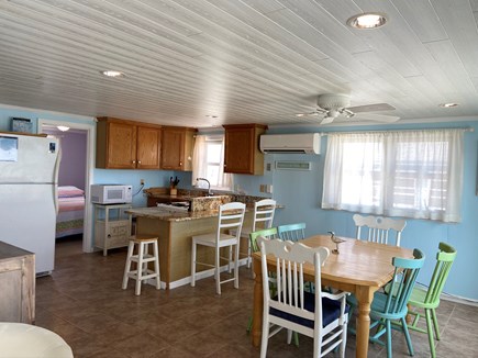 East Sandwich Cape Cod vacation rental - Open layout from modern kitchen to spacious living/dining areas