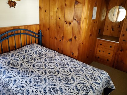 Dennis Port Cape Cod vacation rental - Bedroom 1 with double bed and built-in dressing area