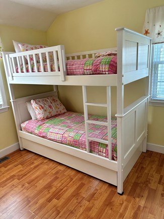 Popponesset Beach Mashpee Cape Cod vacation rental - Bunkbed with Trundle