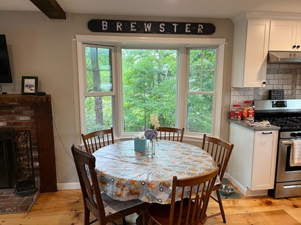 Brewster Cape Cod vacation rental - Dining area with beautiful bay window