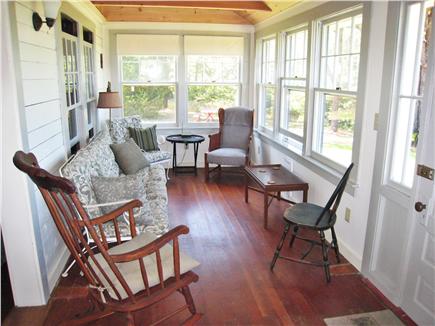 Eastham Cape Cod vacation rental - Large Porch overlooking Jemima Pond
