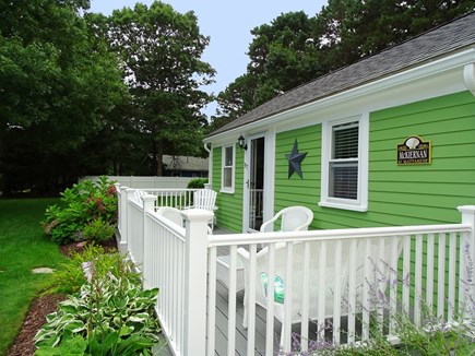 West Yarmouth Cape Cod vacation rental - Great spot for morning coffee - front deck