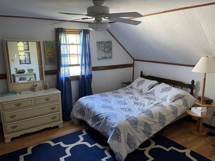 Chatham Cape Cod vacation rental - Upstairs bedroom with both queen size and toddler beds.