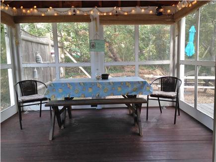 Eastham Cape Cod vacation rental - Screened Porch