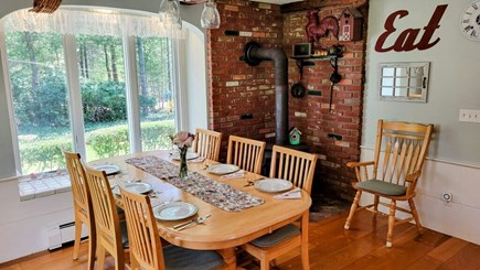 Osterville Centerville Barnstable Cape Cod vacation rental - Dining Table, seating for eight.