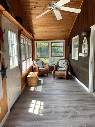 East Sandwich Cape Cod vacation rental - The screened-in porch runs the width of the house