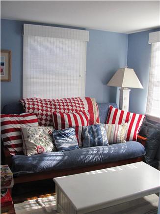 Eastham Cape Cod vacation rental - Futon Room with TV, Puzzles & Board Games