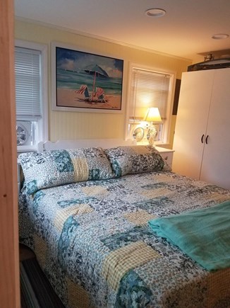 Dennisport Cape Cod vacation rental - Queen size bed w/ armoire.