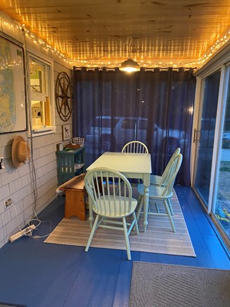 Orleans Cape Cod vacation rental - Three Season Porch for dining and sitting