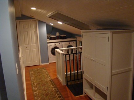 Town Cove In Eastham Cape Cod vacation rental - Upstairs washer and dryer and extra bathroom in loft.