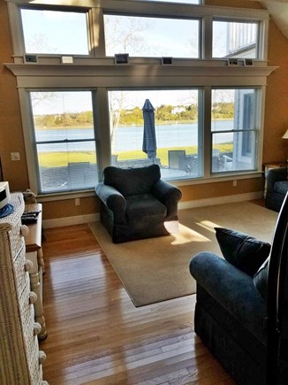 Town Cove In Eastham Cape Cod vacation rental - Living Room View of town Cove