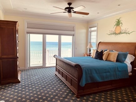 Dennis Cape Cod vacation rental - King bedroom master with deck and full bath