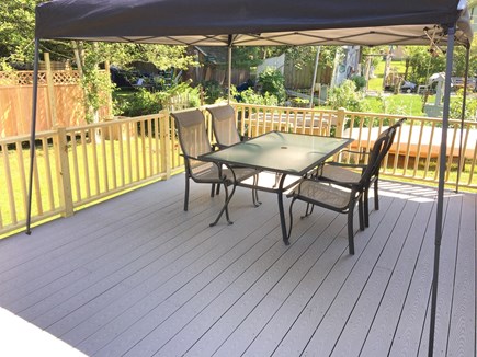 Mashpee Cape Cod vacation rental - Back Deck