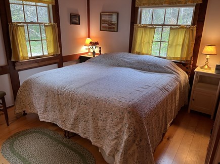 Orleans Cape Cod vacation rental - Downstairs bedroom with king bed (or twins)